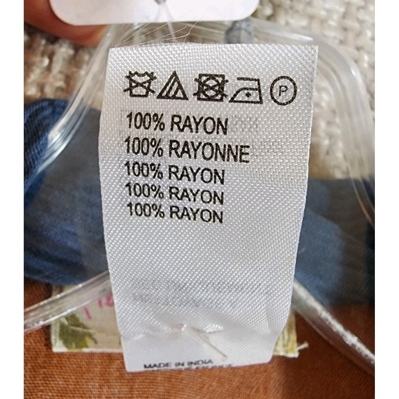 Free People Butterfly Kisses Open Front Kimono Duster Womens One Size Brown NWI - Picture 15 of 16